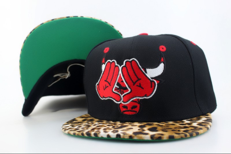 Illuminati Chicago Bulls Strapback Hat #01